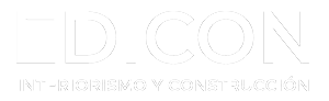 Logo EDICON en negativo